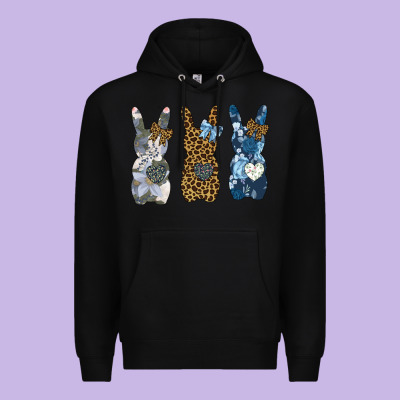 Easter Bunnies Premium Hoodie Designed By Bettercallsaul