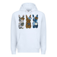 White Easter Bunnies Premium Hoodie - Bettercallsaul