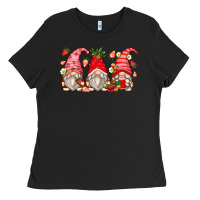 Black strawberry gnomes Ladies Tee - Zillion Design Studio