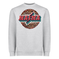 Heather Grey mama Heavyweight Sweatshirt - JahusDesignShop