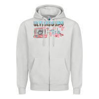 Dove Grey ultrasound tech Zipper Hoodie - MaliasSmallBusiness