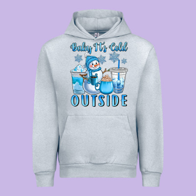 Baby It's Cold Outside Urban Hoodie Designed By Cowgirlartshop