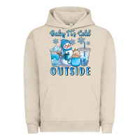 Pigment French Oak baby it's cold outside Urban Hoodie - CowGirlArtShop