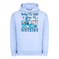Pigment Grape Ice baby it's cold outside Urban Hoodie - CowGirlArtShop