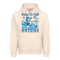 Sandshell baby it's cold outside Urban Hoodie - CowGirlArtShop