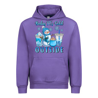 Tulip baby it's cold outside Urban Hoodie - CowGirlArtShop