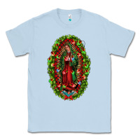 Dusty Blue our lady of guadalupe christmas Classic Tee - Jasminsmagicworld