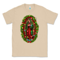 Mushroom our lady of guadalupe christmas Classic Tee - Jasminsmagicworld