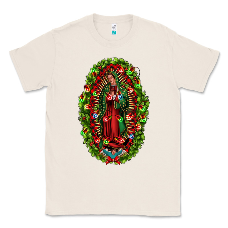 Our Lady Of Guadalupe Christmas Classic Tee by Jasminsmagicworld | Teevron