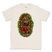 Natural our lady of guadalupe christmas Classic Tee - Jasminsmagicworld