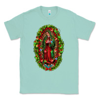 Seafoam our lady of guadalupe christmas Classic Tee - Jasminsmagicworld