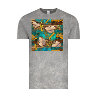 Cloud Rock student delivery specialist seamless pattern Vintage Tee - BundleAndBundleShop
