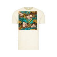 Vintage Arctic student delivery specialist seamless pattern Vintage Tee - BundleAndBundleShop