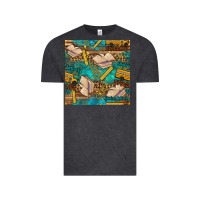 Vintage Black student delivery specialist seamless pattern Vintage Tee - BundleAndBundleShop