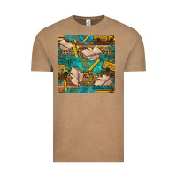 Vintage Coffee student delivery specialist seamless pattern Vintage Tee - BundleAndBundleShop