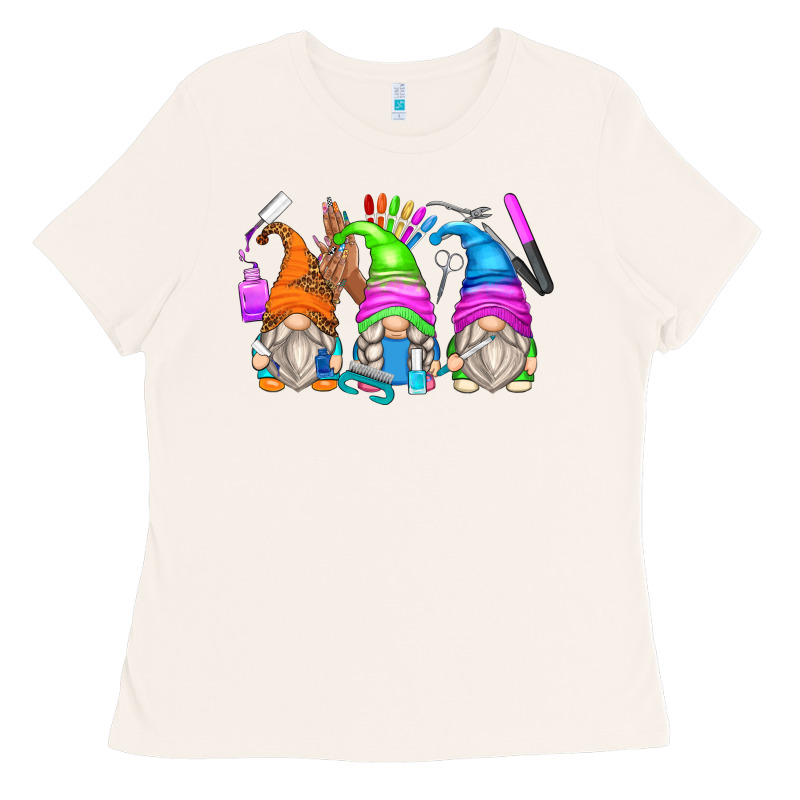 Nail Tech Gnomes Ladies Tee by Zillion Design Studio | Teevron