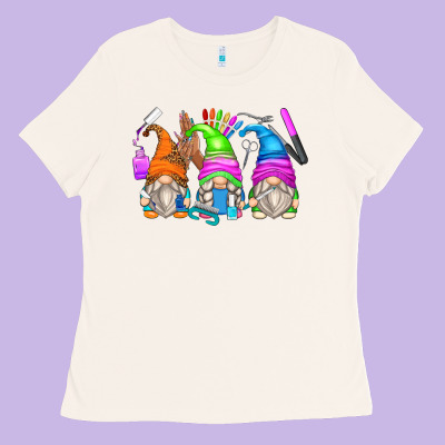 Nail Tech Gnomes Ladies Tee Designed By Zillion Design Studio