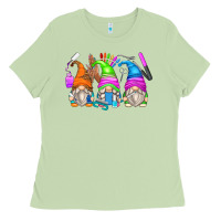 Matcha nail tech gnomes Ladies Tee - Zillion Design Studio