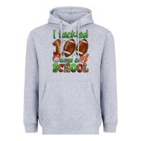 Heather Grey i tackled 100 days of school Heavyweight Hoodie - Artiststas