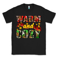 Black warm and cozy with scarf Classic Tee - AdoDesignShop