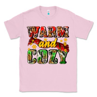 Bubblegum Pink warm and cozy with scarf Classic Tee - AdoDesignShop