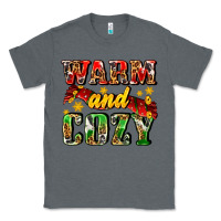 Charcoal Heather warm and cozy with scarf Classic Tee - AdoDesignShop