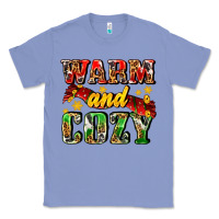 Colony Blue warm and cozy with scarf Classic Tee - AdoDesignShop