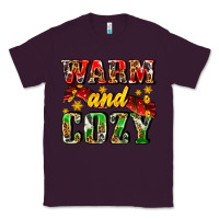 Plum warm and cozy with scarf Classic Tee - AdoDesignShop