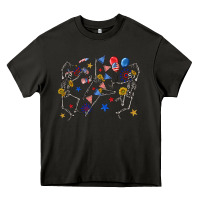 Asphalt fourth of july dancing skeleton Heavy Core Tee - texasbilliewilder