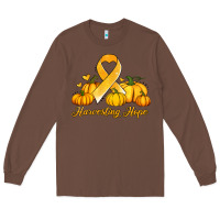 Chestnut childhood cancer awareness month harvesting hope Long Sleeve Tee - Jasminsmagicworld
