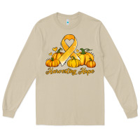 Childhood Cancer Awareness Month Harvesting Hope Long Sleeve Tee | Teevron