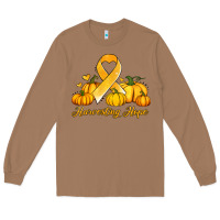 Toasted Coconut childhood cancer awareness month harvesting hope Long Sleeve Tee - Jasminsmagicworld