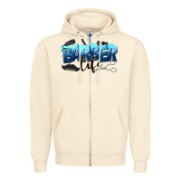 Barber Life Zipper Hoodie | Teevron