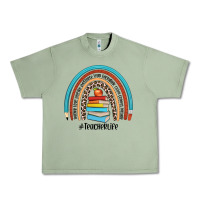 Oil Green #teacherlife Urban Heavy Tee - JahusDesignShop