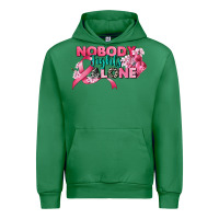 Emerald nobody fights alone cancer awareness Urban Hoodie - CowGirlArtShop