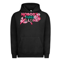 Pigment Black nobody fights alone cancer awareness Urban Hoodie - CowGirlArtShop