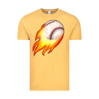 Vintage Mustard baseball Vintage Tee - JahusDesignShop