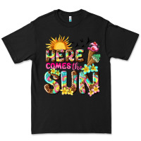 Black here comes the sun Premium Tee - texasbilliewilder