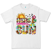 White here comes the sun Premium Tee - texasbilliewilder