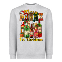 Heather Grey merry drunk im christmas Heavyweight Sweatshirt - AdoDesignShop