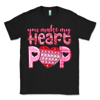 Black you make my heart pop Classic Tee - NancyCooperArtShop