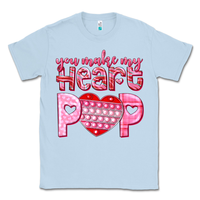 You Make My Heart Pop Classic Tee by NancyCooperArtShop | Teevron