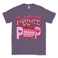 Lavender you make my heart pop Classic Tee - NancyCooperArtShop