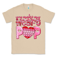 Mushroom you make my heart pop Classic Tee - NancyCooperArtShop