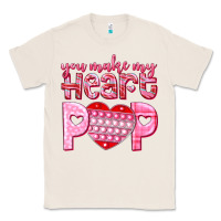 Natural you make my heart pop Classic Tee - NancyCooperArtShop