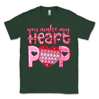 Sports Green you make my heart pop Classic Tee - NancyCooperArtShop