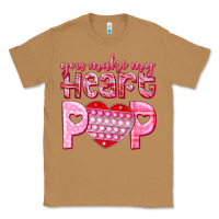 Toasted Coconut you make my heart pop Classic Tee - NancyCooperArtShop