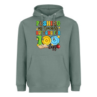 Sage pushing my teacher's buttons for 100 days Heavyweight Hoodie - Artiststas