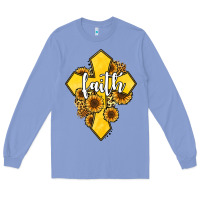 Colony Blue faith childhood cancer Long Sleeve Tee - Jasminsmagicworld