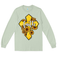 Matcha faith childhood cancer Long Sleeve Tee - Jasminsmagicworld
